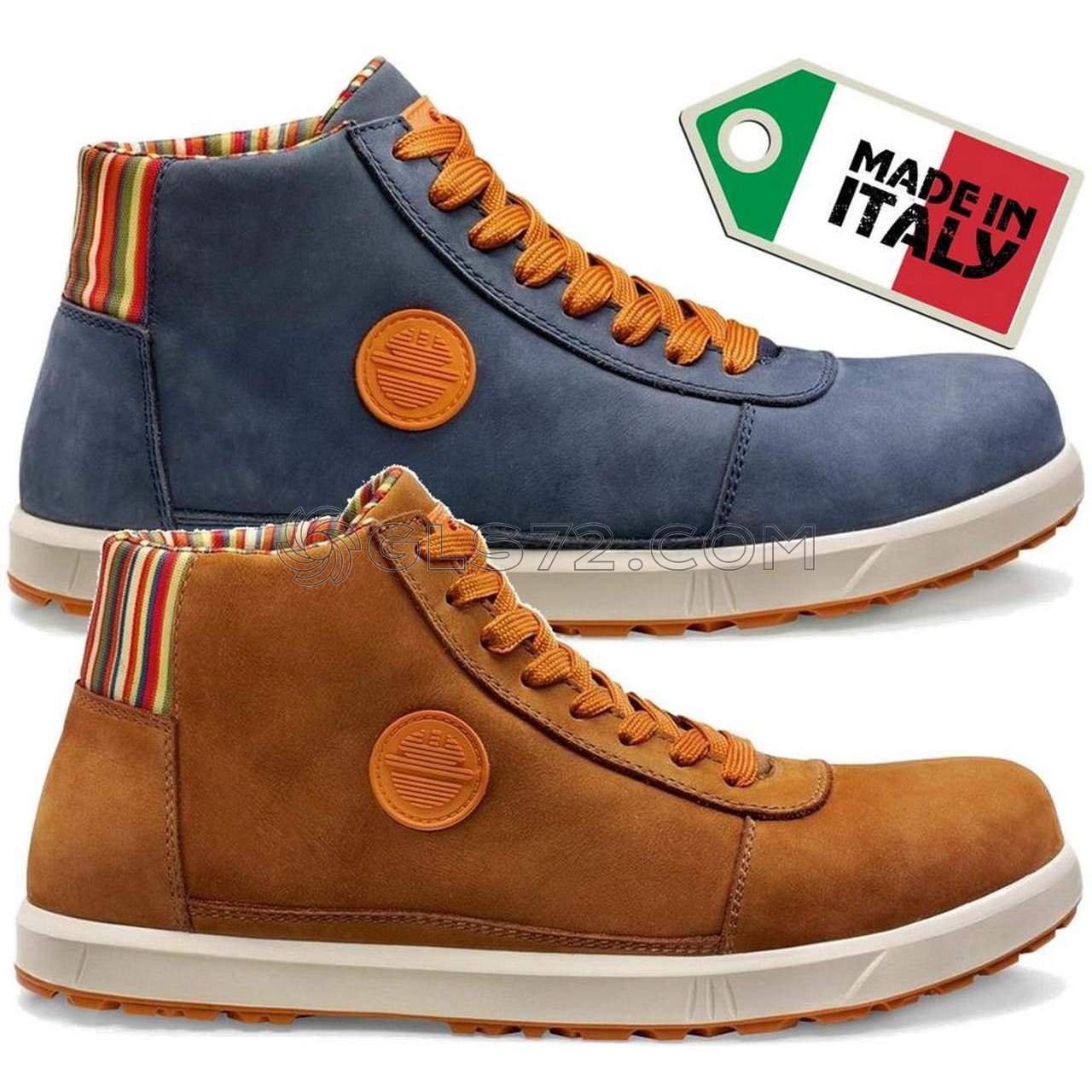 MENS LEATHER WORK SAFETY SHOES TRAINERS TOE CAP DIKE BRAVE BREEZE