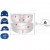 BOLSA DE PEGATINAS DELTAPLUS HESTICKER