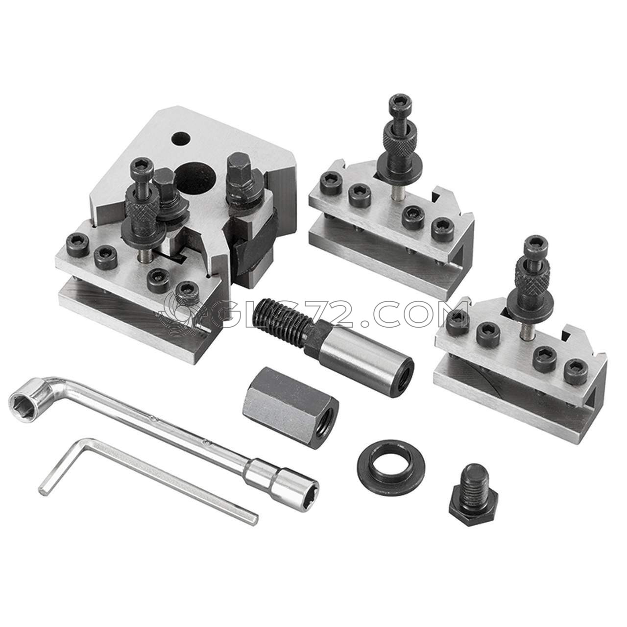 TORRETA DE CAMBIO RÁPIDO PARA TORNO PORTA HERRAMIENTAS DE BASE PLANA T00A1