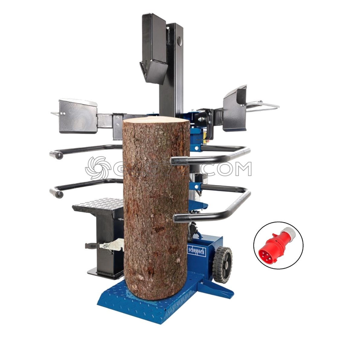 Compact discount log splitter
